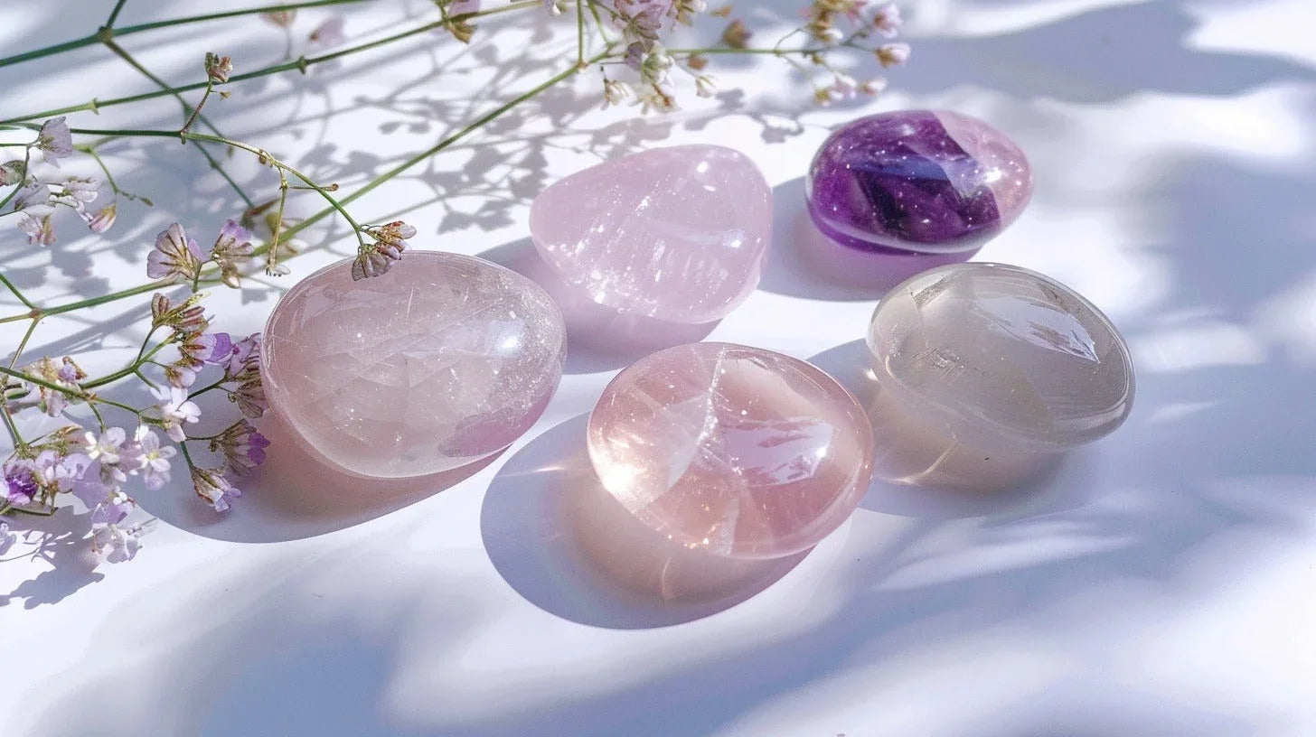 Crystal Palm Stones - Mooncat Crystals
