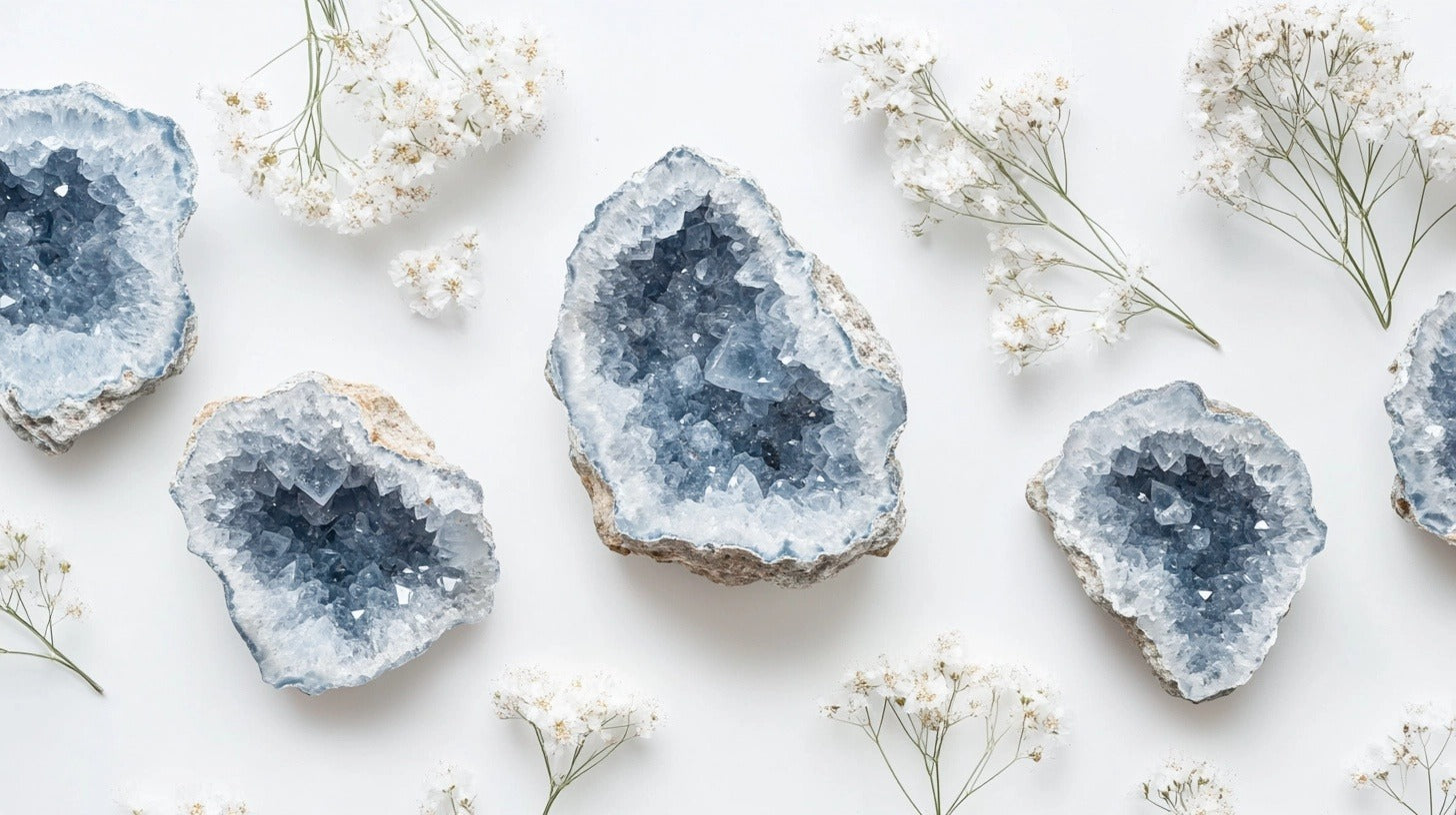 Crystal Clusters + Raw Stones