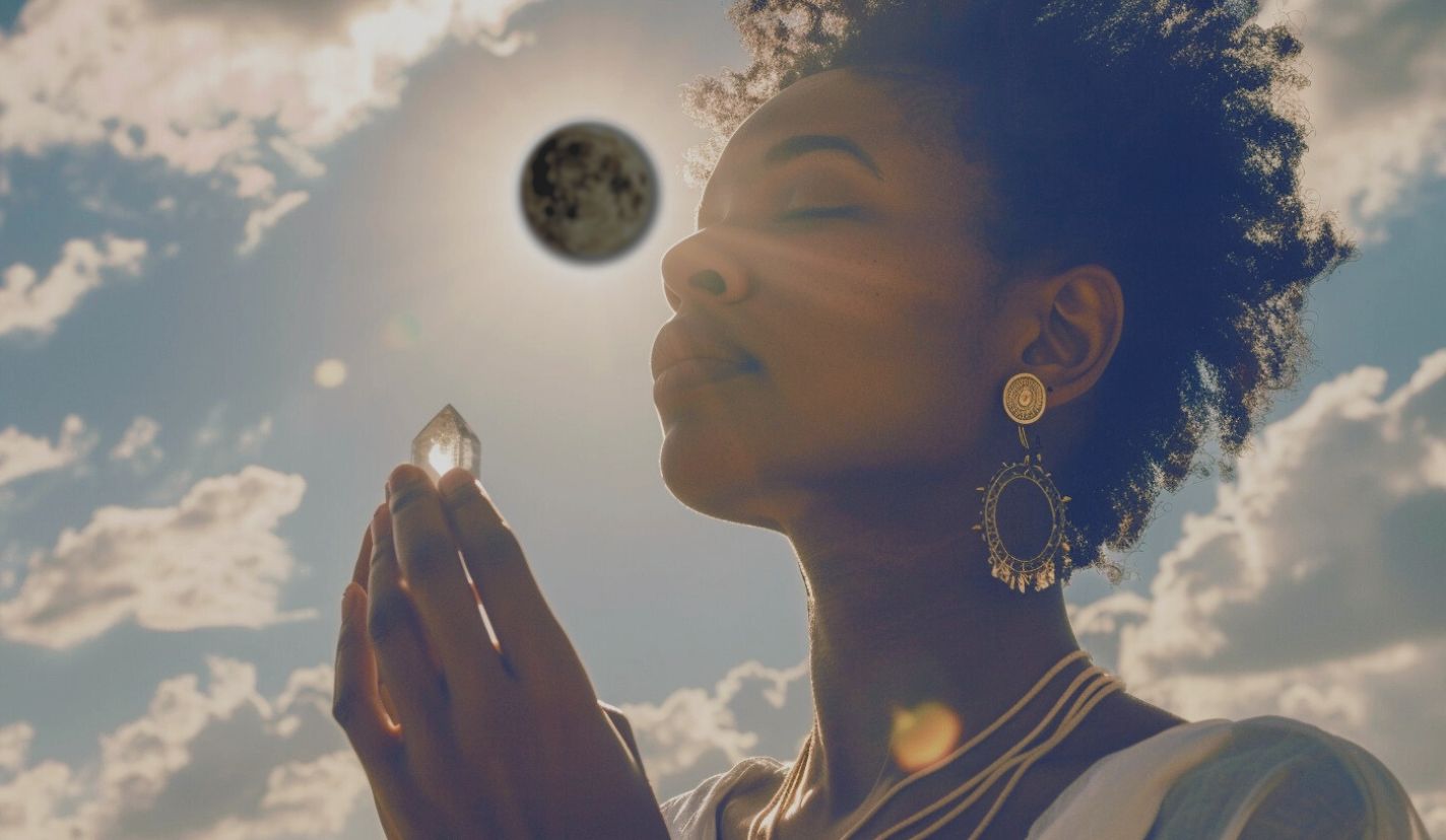 Crystals for the Solar Eclipse