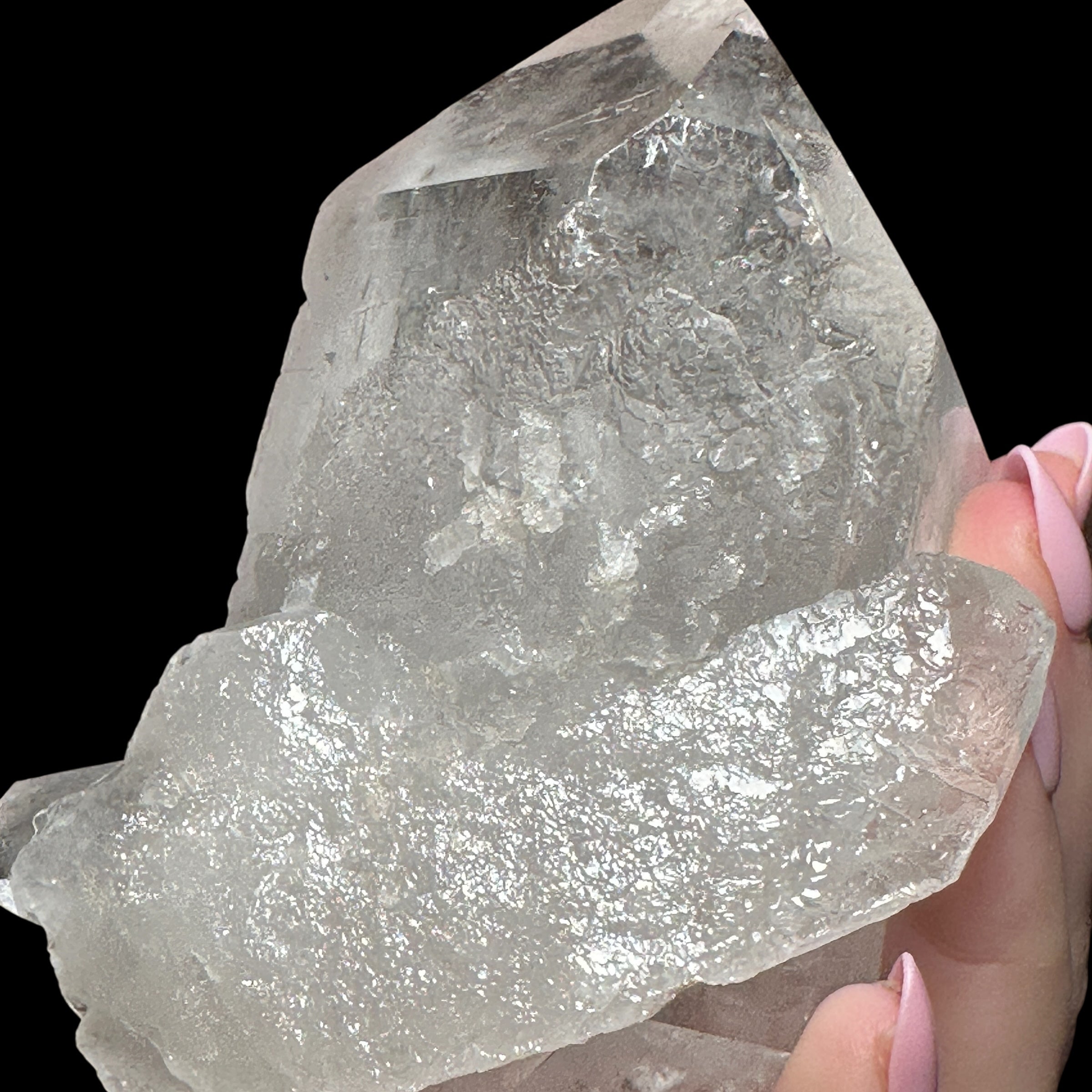 Double Terminated Quartz with Unique Features