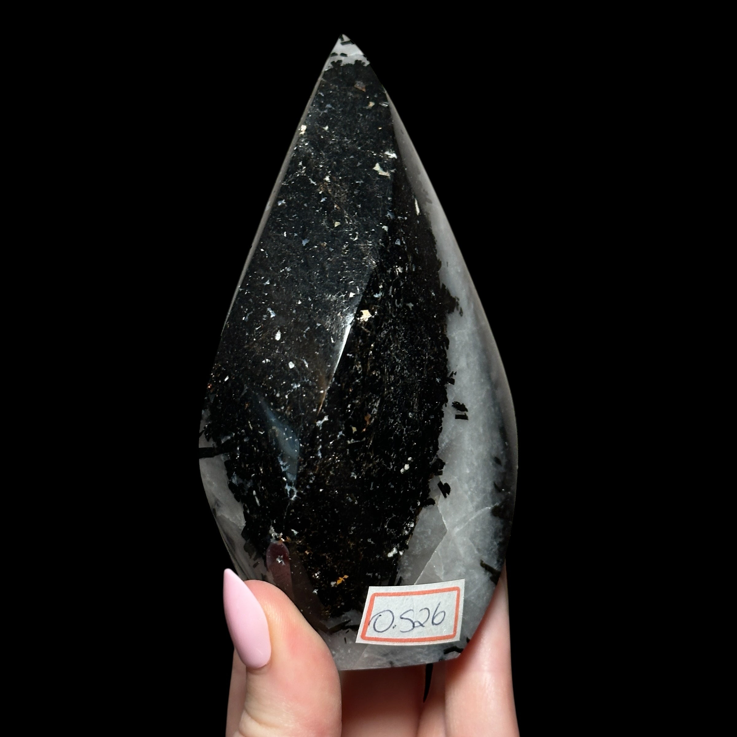 Black Tourmaline Flame
