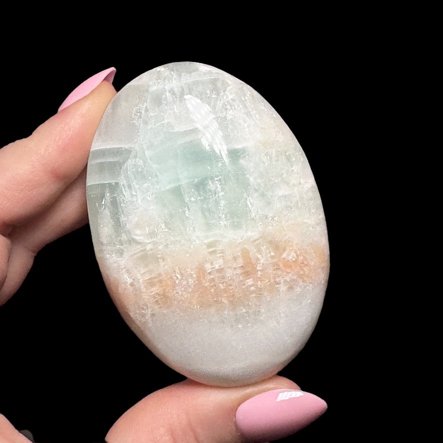 Caribbean Calcite Palm Stone