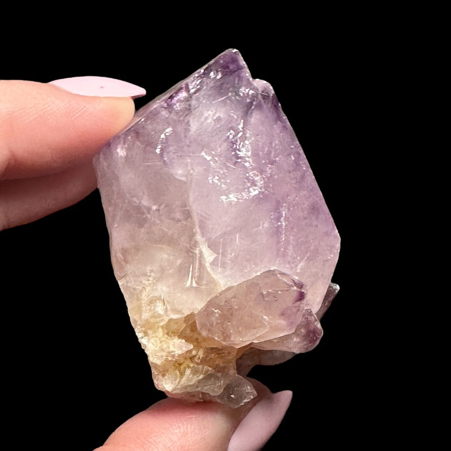 Spirit Quartz (Amethyst) for Harmony, Spiritual Growth, & Connection