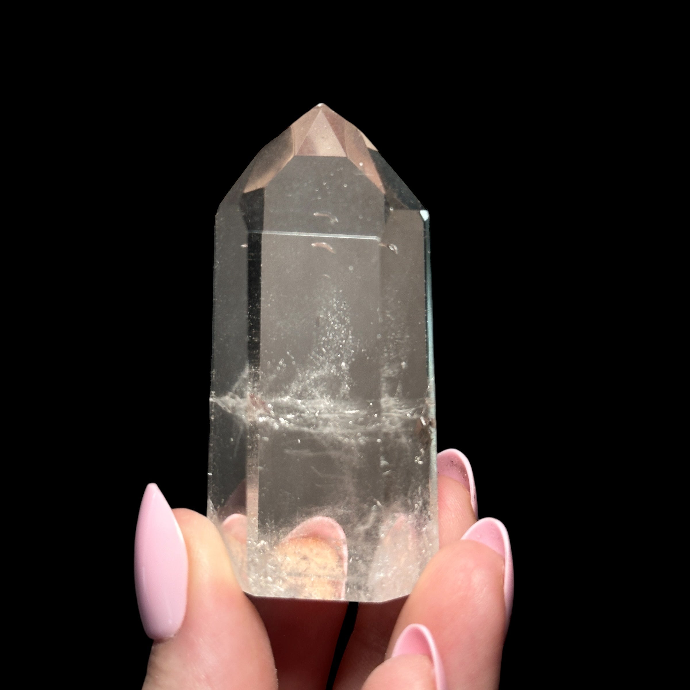 Smoky Quartz Tower - Imperfect Tip