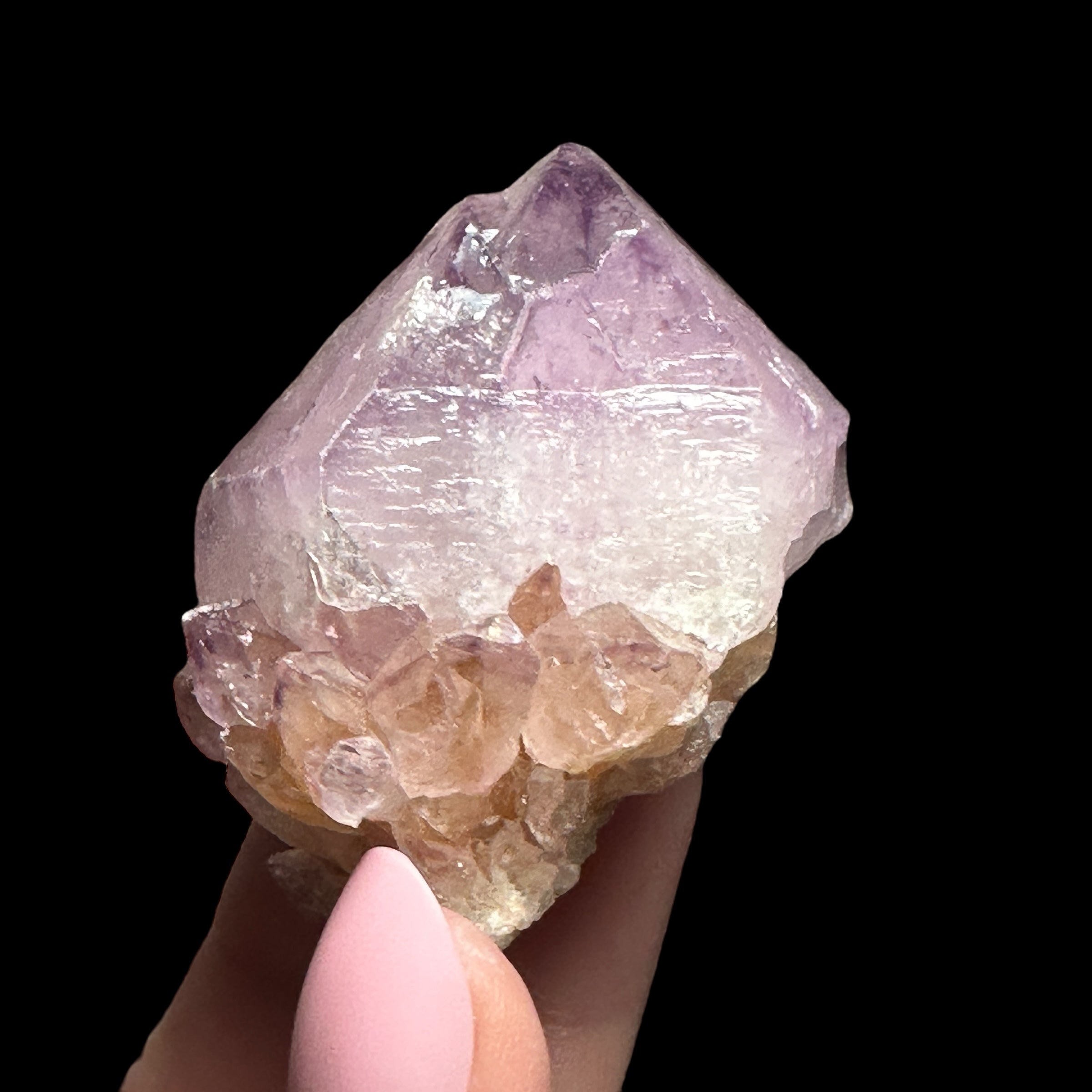 Spirit Quartz (Amethyst) for Harmony, Spiritual Growth, & Connection