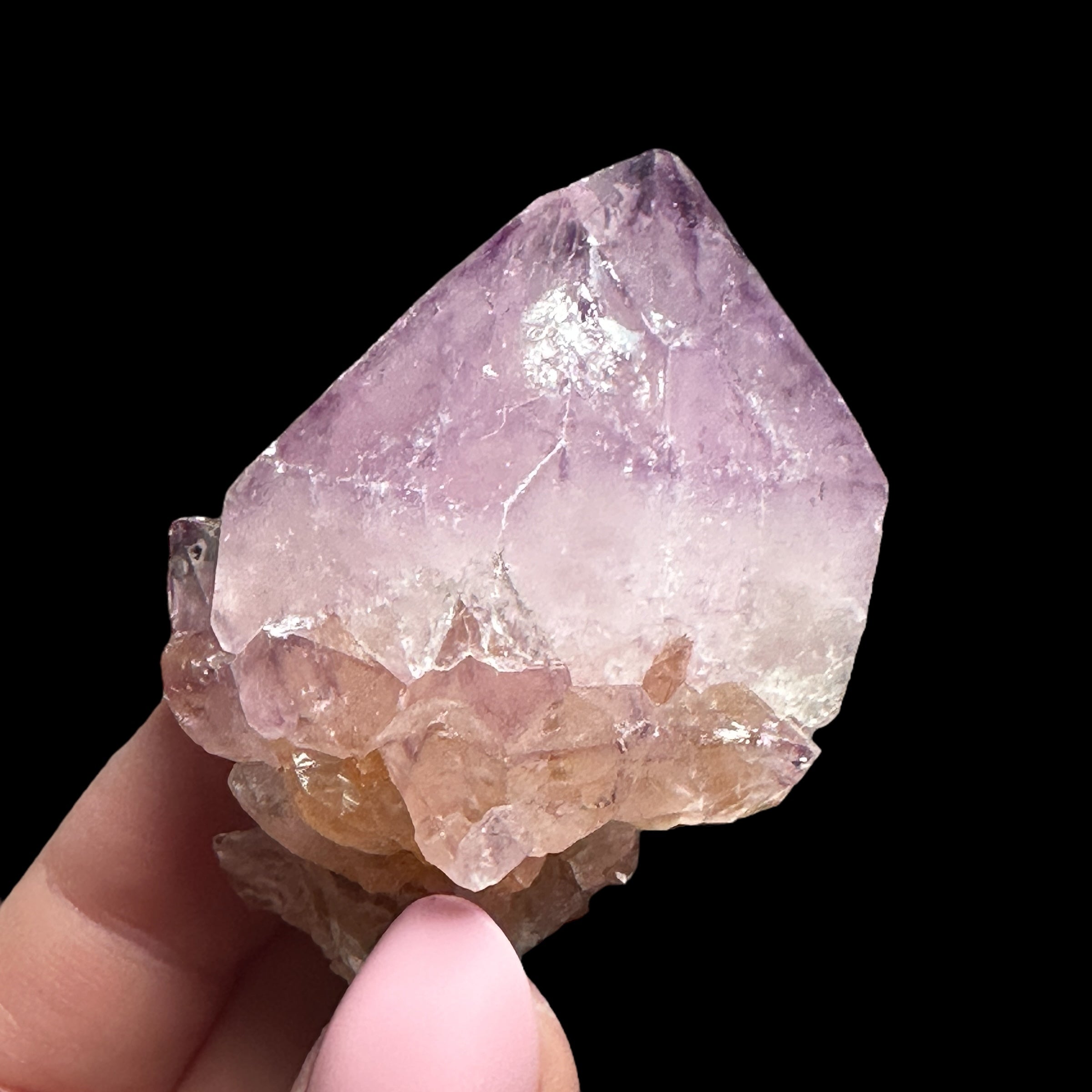 Spirit Quartz (Amethyst) for Harmony, Spiritual Growth, & Connection