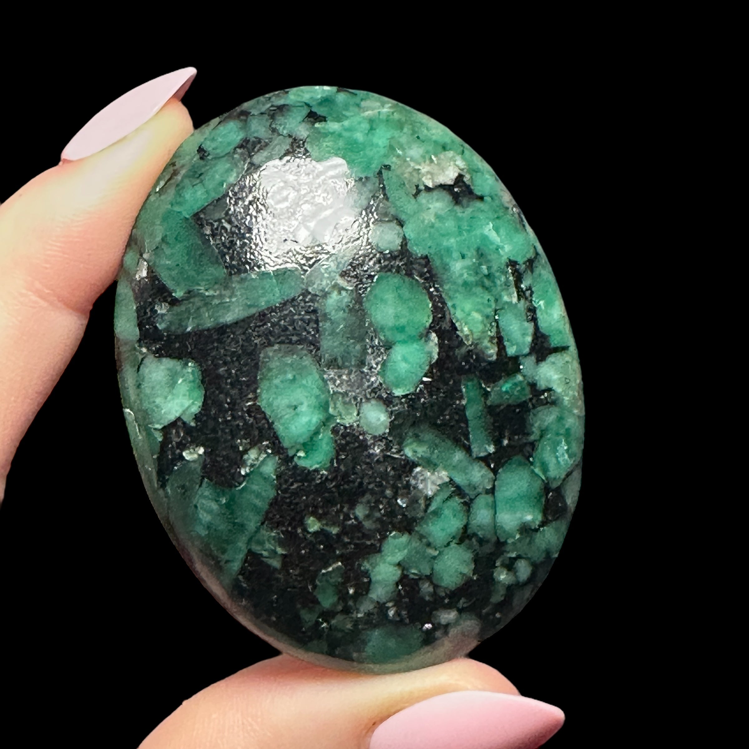 Emerald Palm Stone