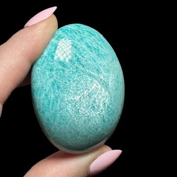 Amazonite Palm Stone | Stock B