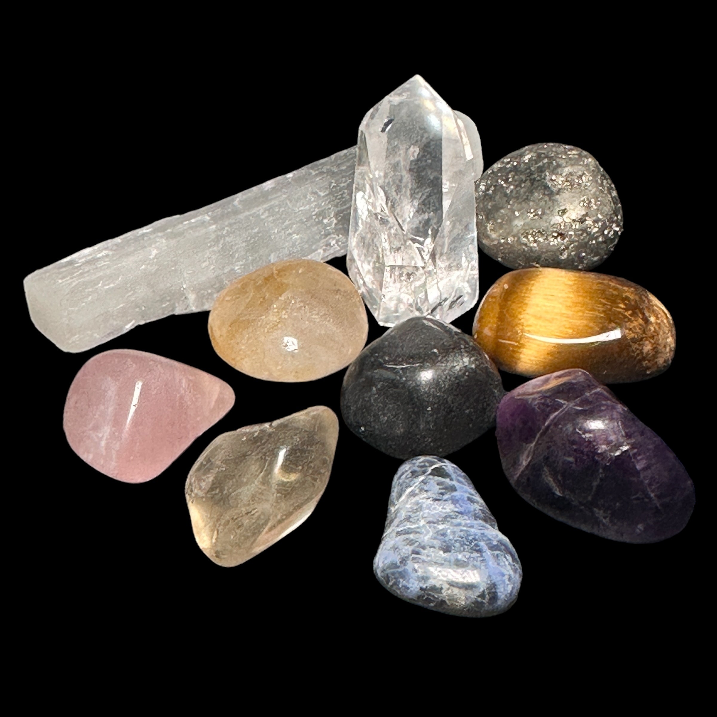 8-8 Lion’s Gate Crystal Kit + 38-Page Workbook - Mooncat Crystals