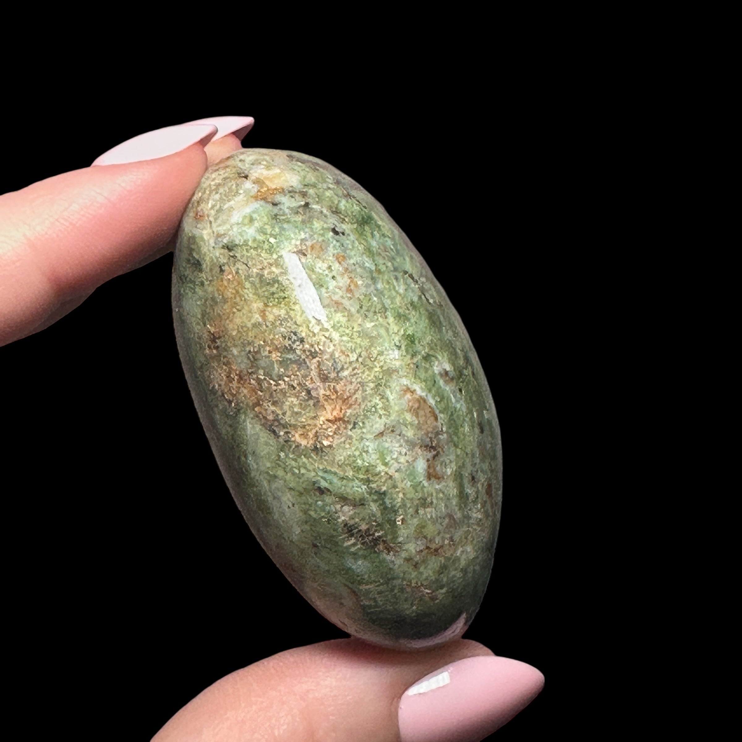 Chrysoprase Palm Stone