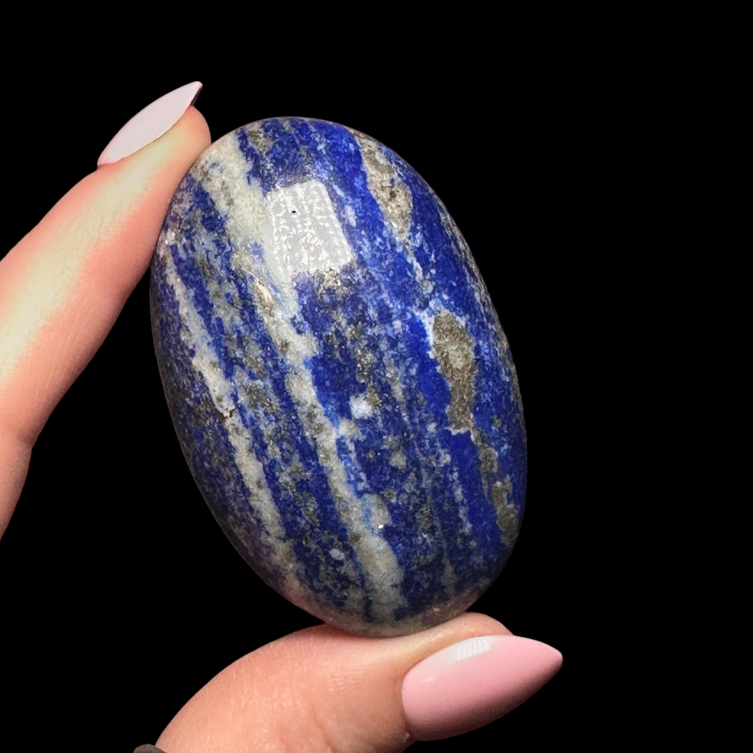 Lapis Lazuli Palm Stone | Stock B