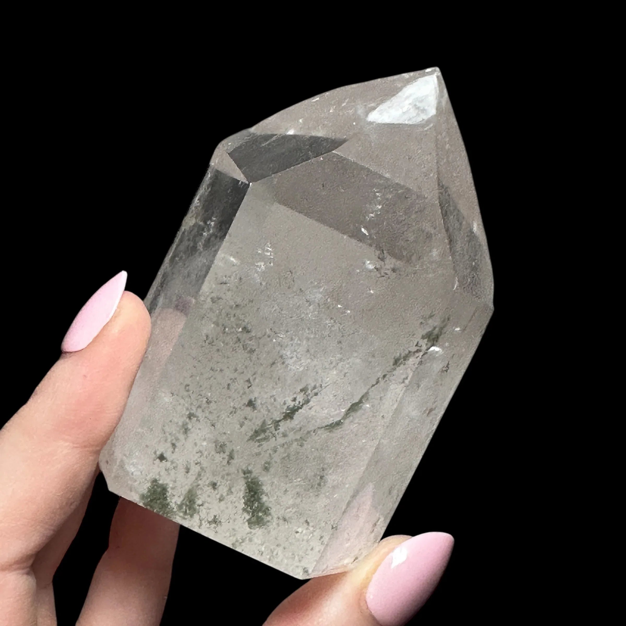 Quartz with Chlorite Tower | Stock A - Mooncat Crystals