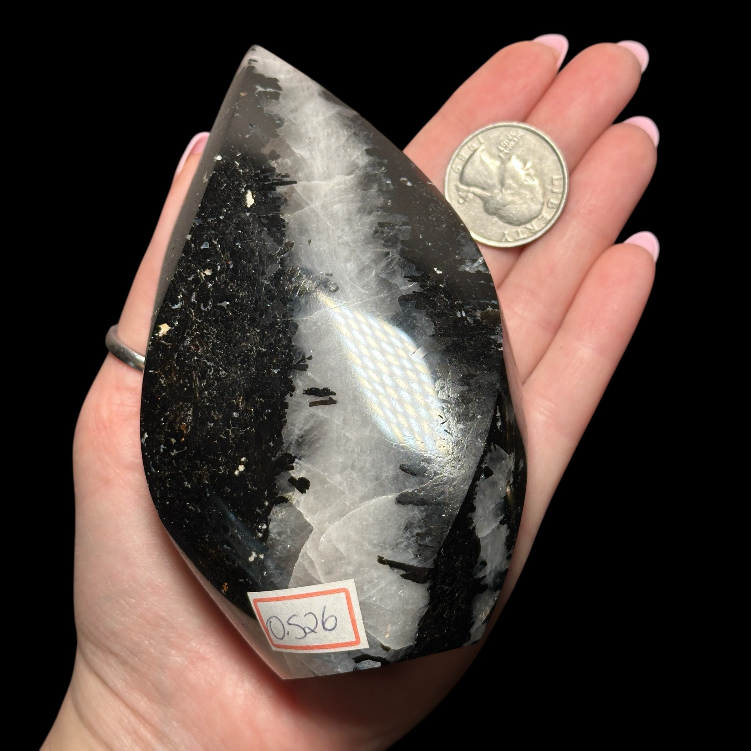 Black Tourmaline Flame