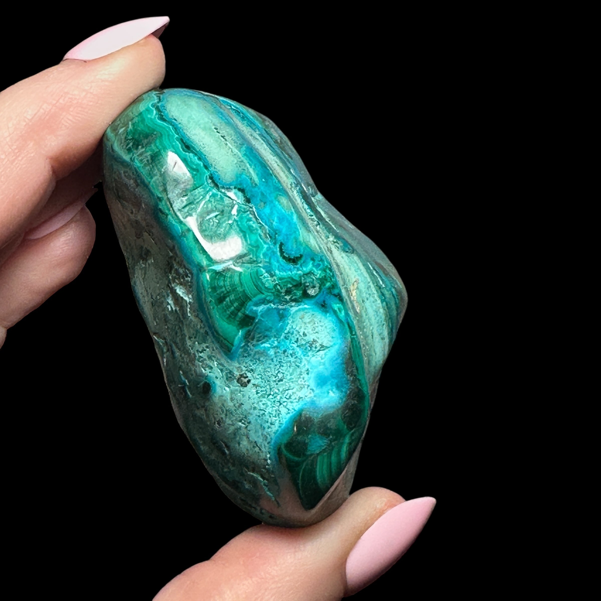 Chrysocolla, Malachite, & Shattuckite