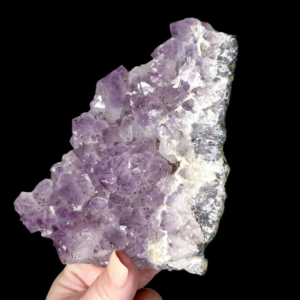 Amethyst Cluster for Balance and Intuition | Stock A1 Mooncat Crystals