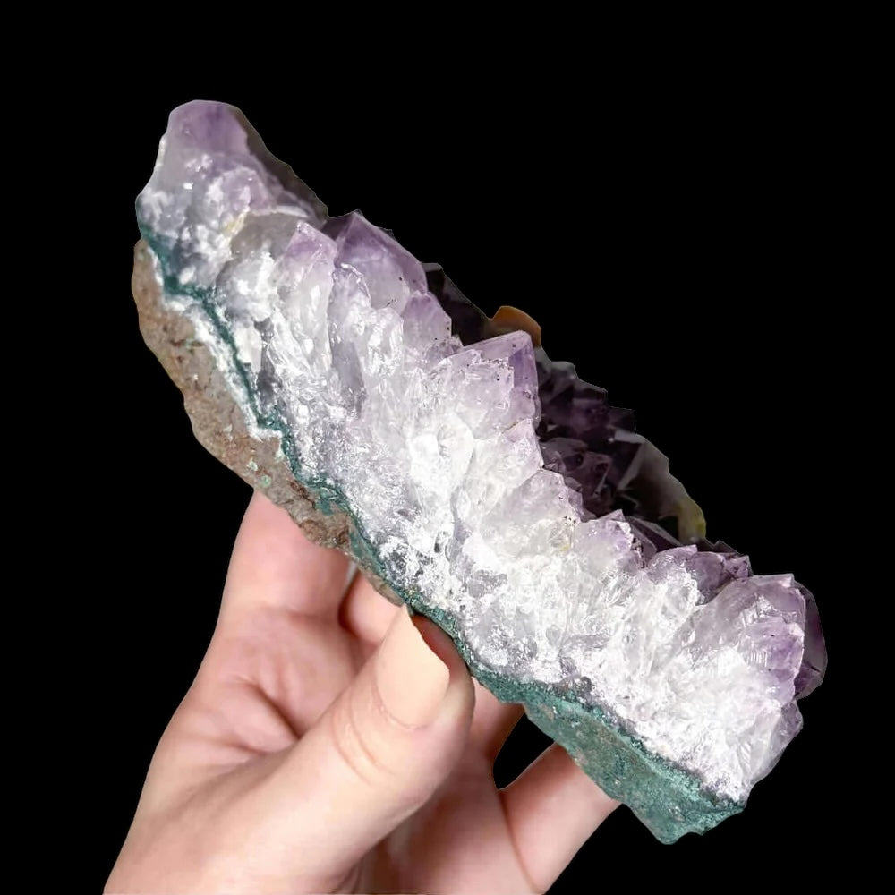 Amethyst Cluster for Balance and Intuition | Stock A1 Mooncat Crystals