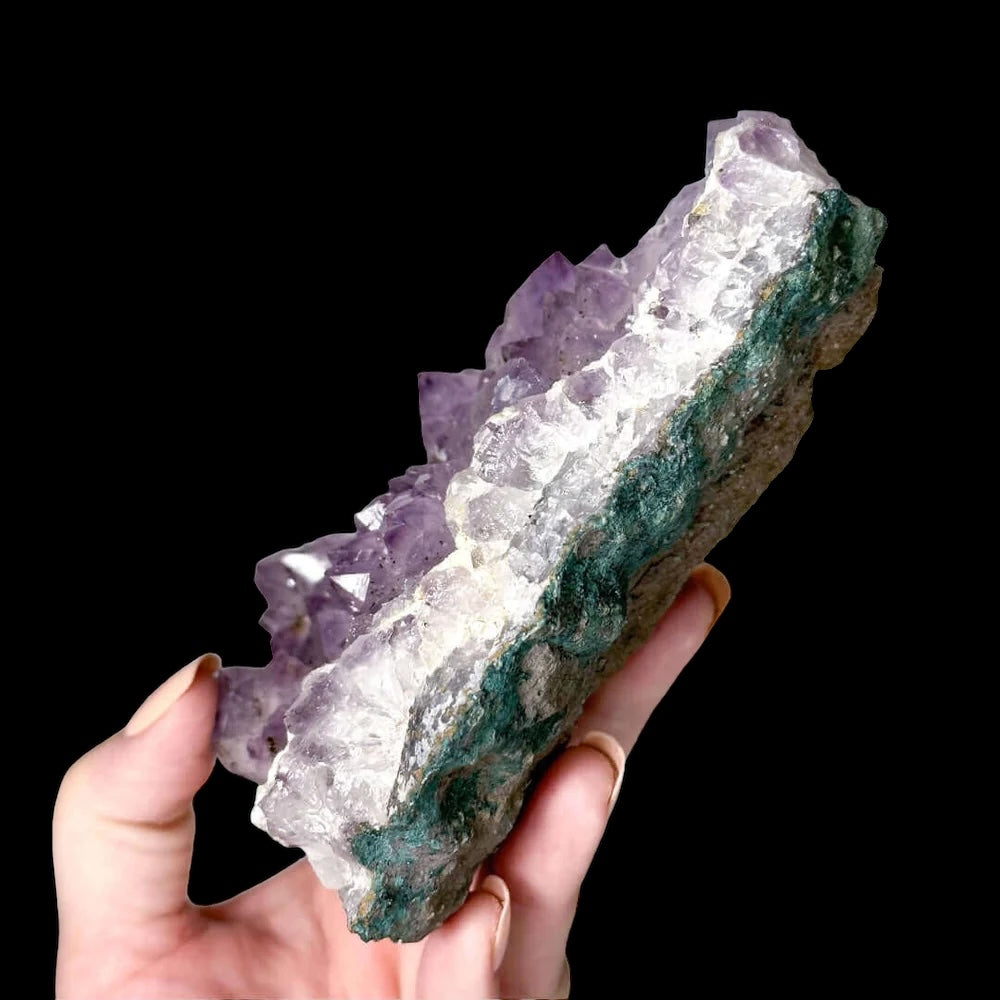 Amethyst Cluster for Balance and Intuition | Stock A1 Mooncat Crystals