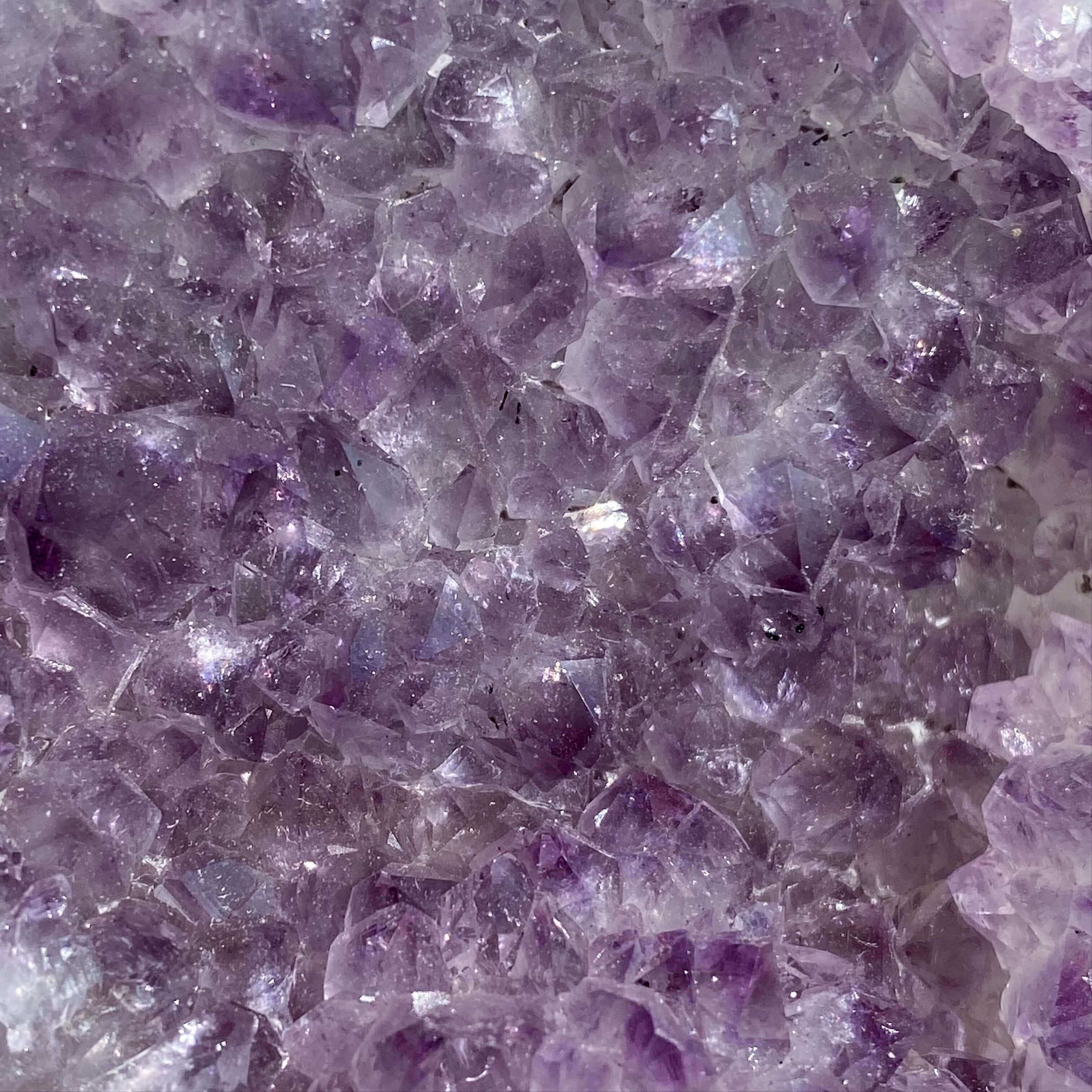 Amethyst Geode Sphere for Balance and Intuition | Stock J Mooncat Crystals