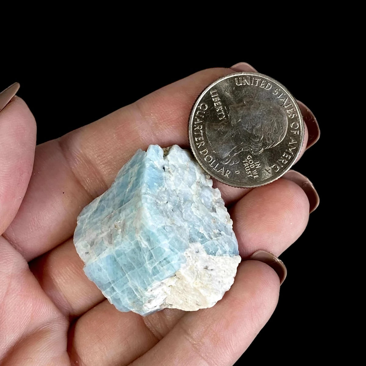 Aquamarine for Calm and Communication | Stock A Mooncat Crystals