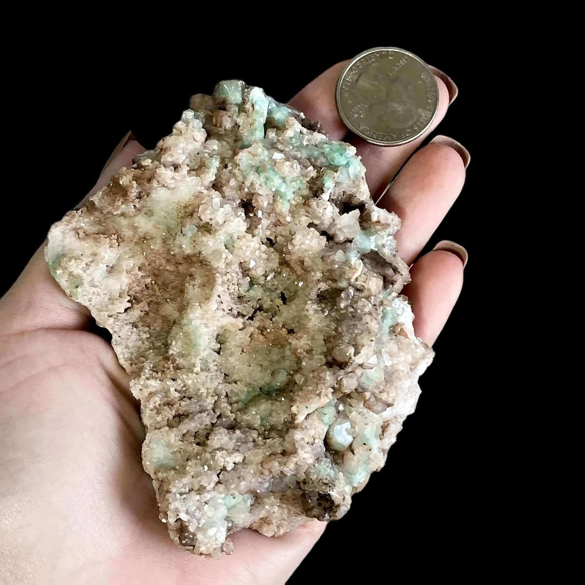 Aurichalcite for Tranquility and Personal Growth | Stock C Mooncat Crystals