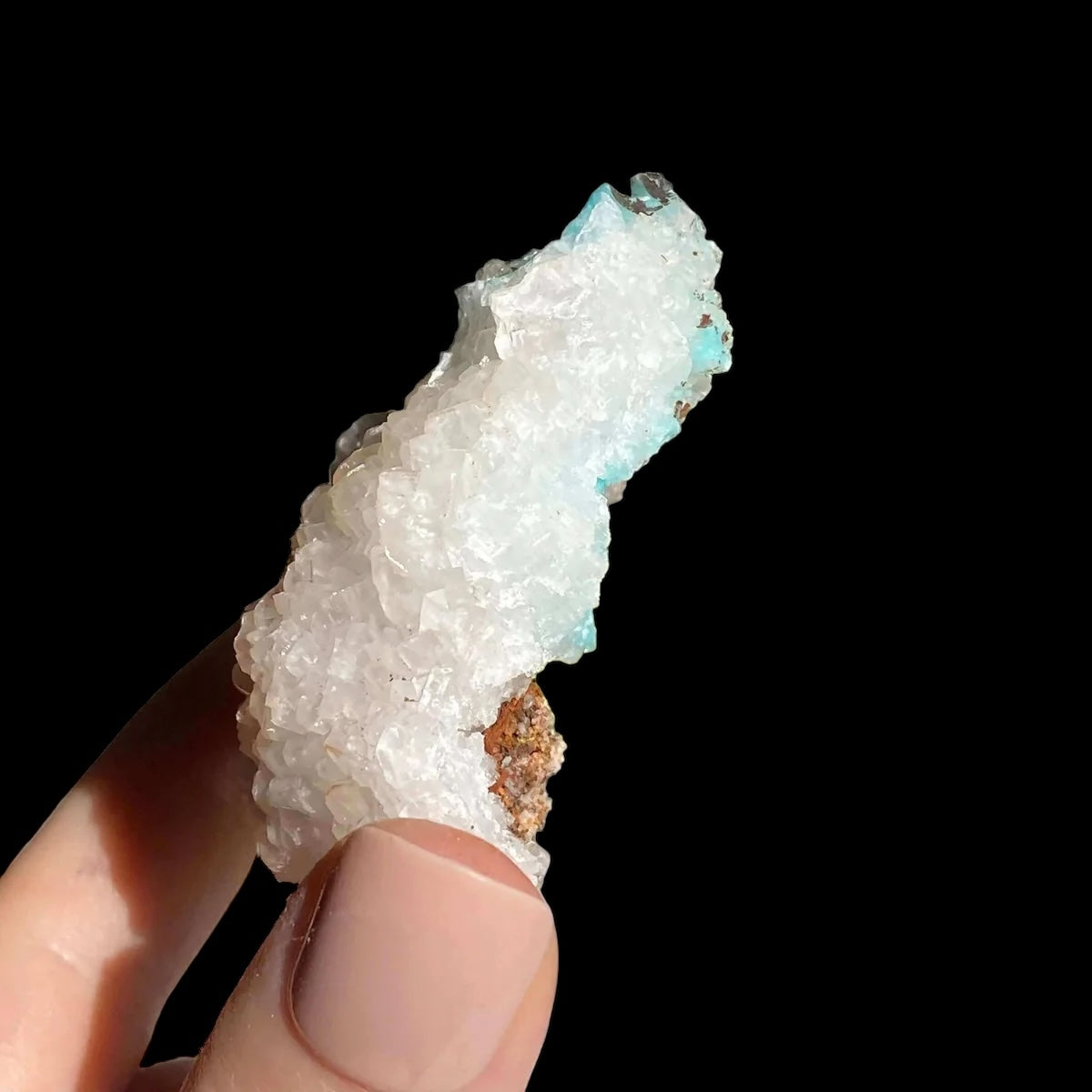 Aurichalcite with Calcite for Tranquility and Personal Growth | Stock E Mooncat Crystals