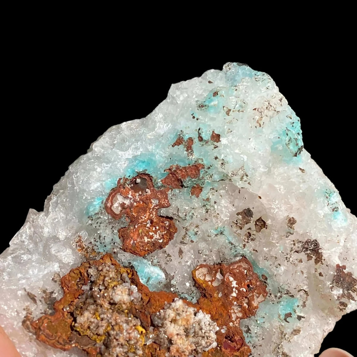 Aurichalcite with Calcite for Tranquility and Personal Growth | Stock E Mooncat Crystals