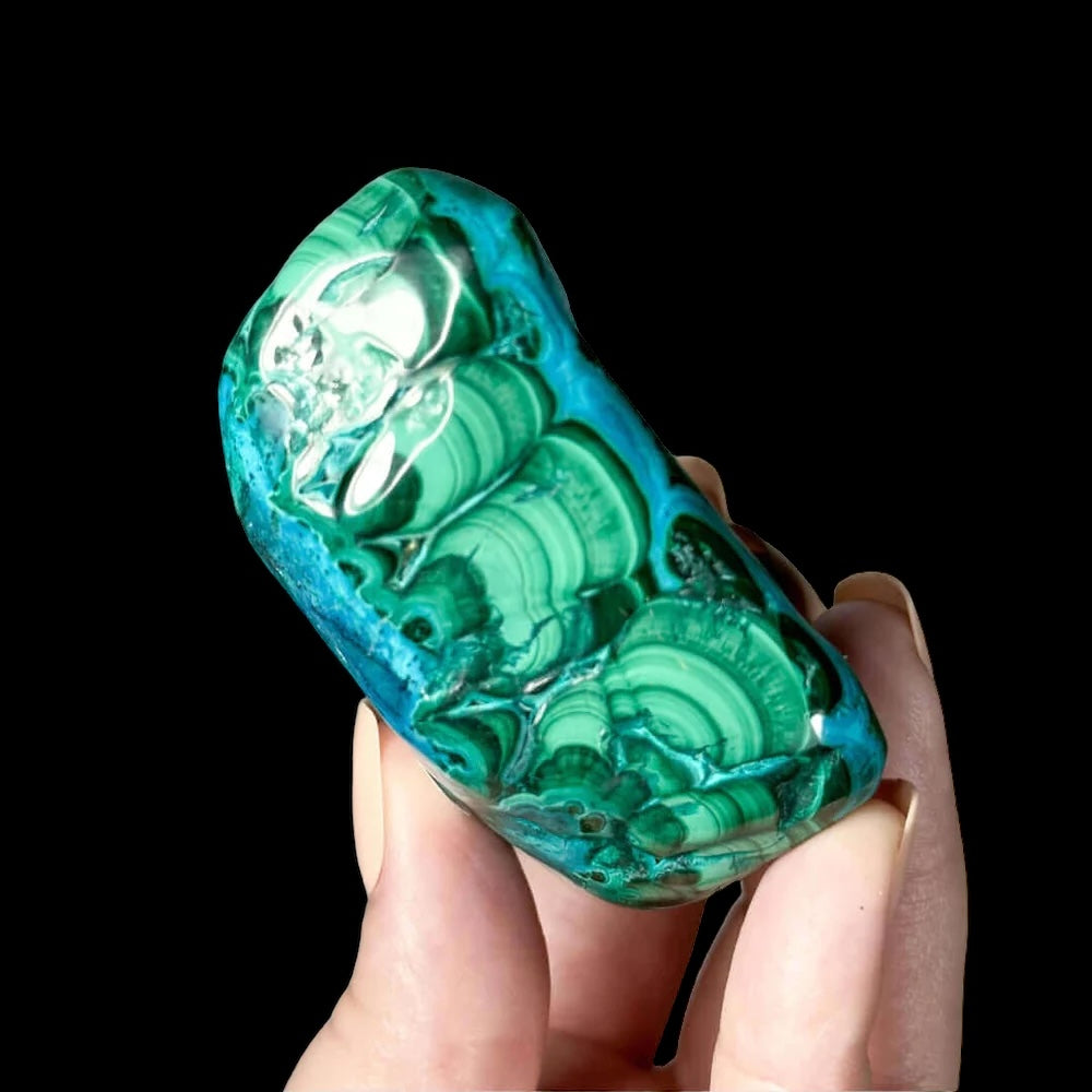 Azurite, Malachite, Chrysocolla for Balanced Energy and Transformation | Stock D Mooncat Crystals