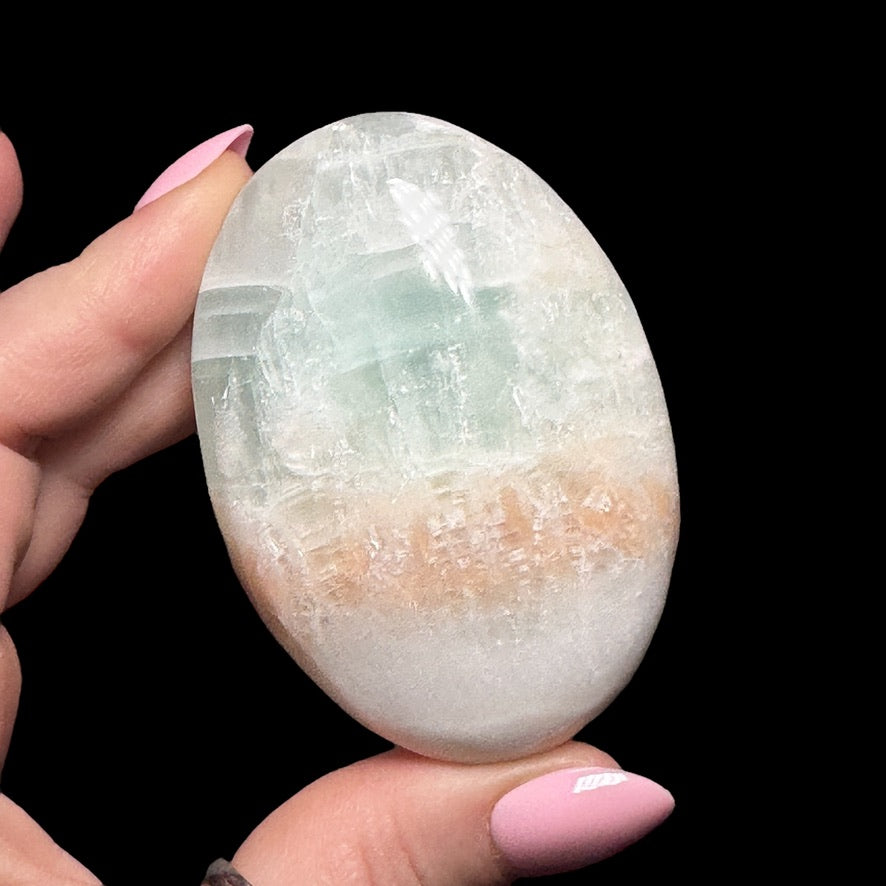 Caribbean Calcite Palm Stone