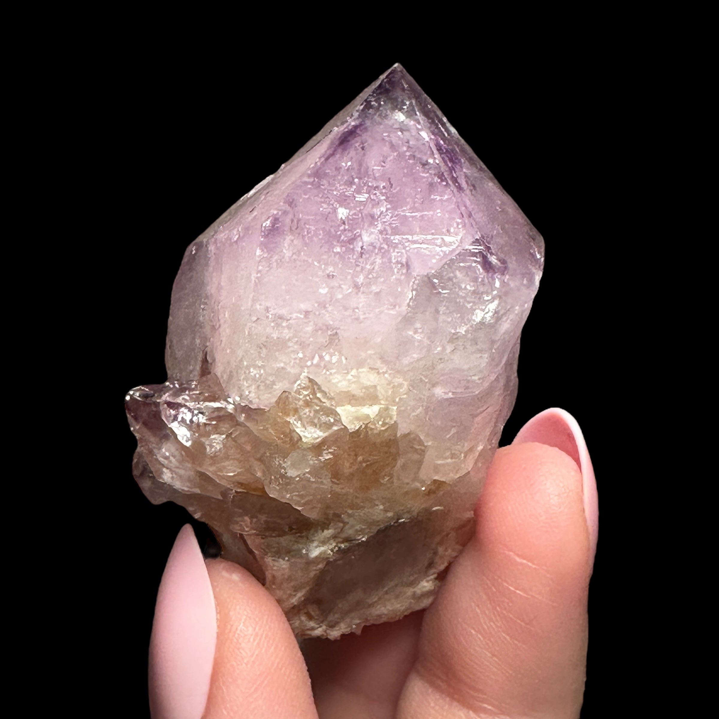 Spirit Quartz (Amethyst) for Harmony, Spiritual Growth, & Connection