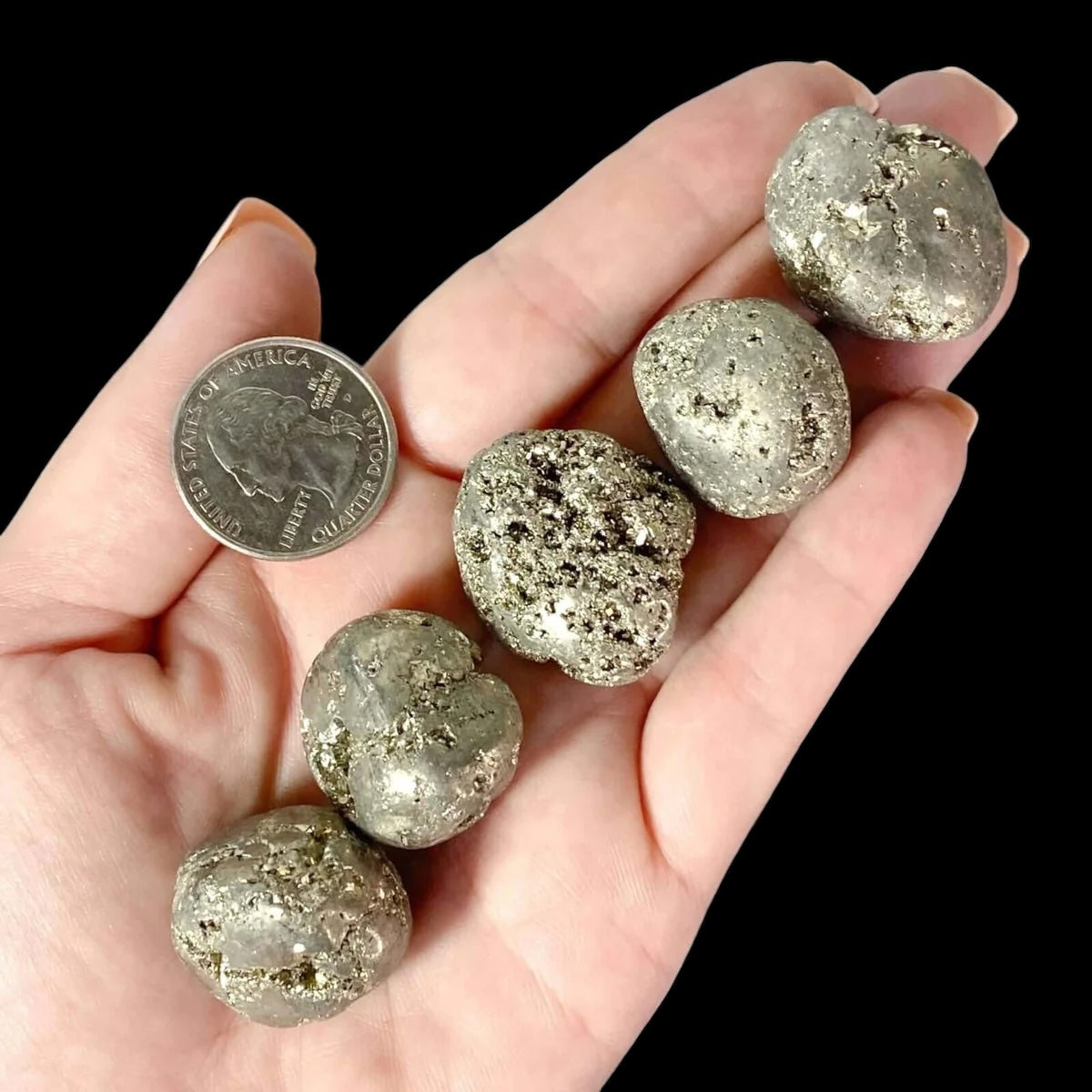 ABUNDANCE-ATTRACTING:: Pyrite Tumbles | 1 Stone