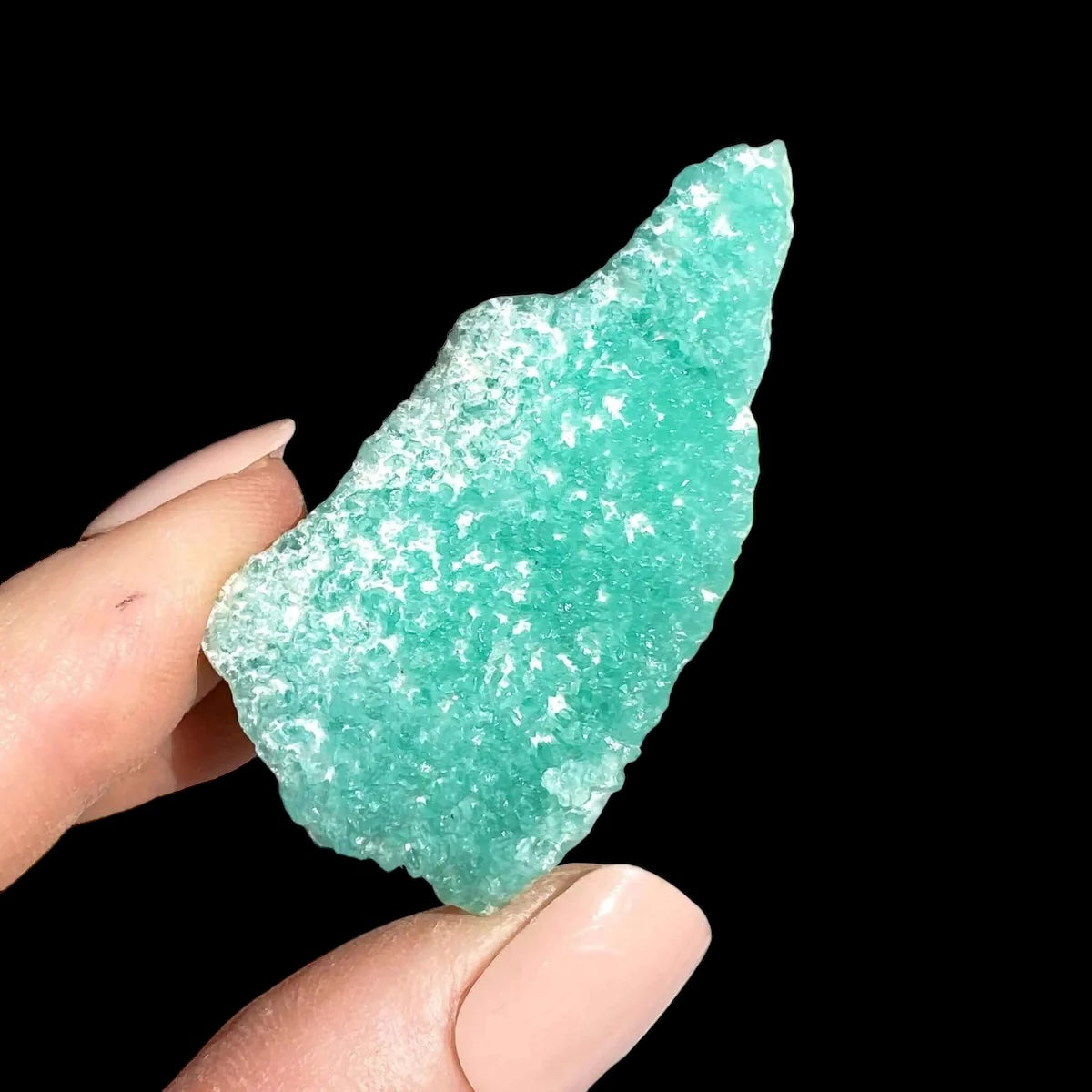 Blue Aragonite for Communication and Emotional Healing | Stock X Mooncat Crystals