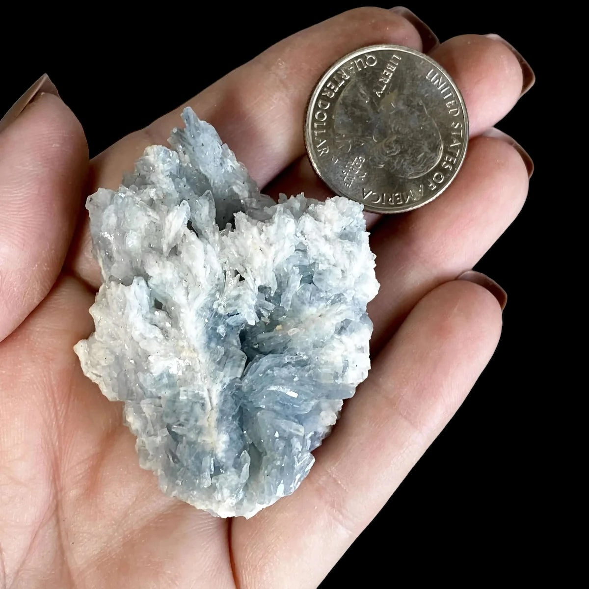 Blue Barite for Clarity and Spiritual Connection | Stock A Mooncat Crystals