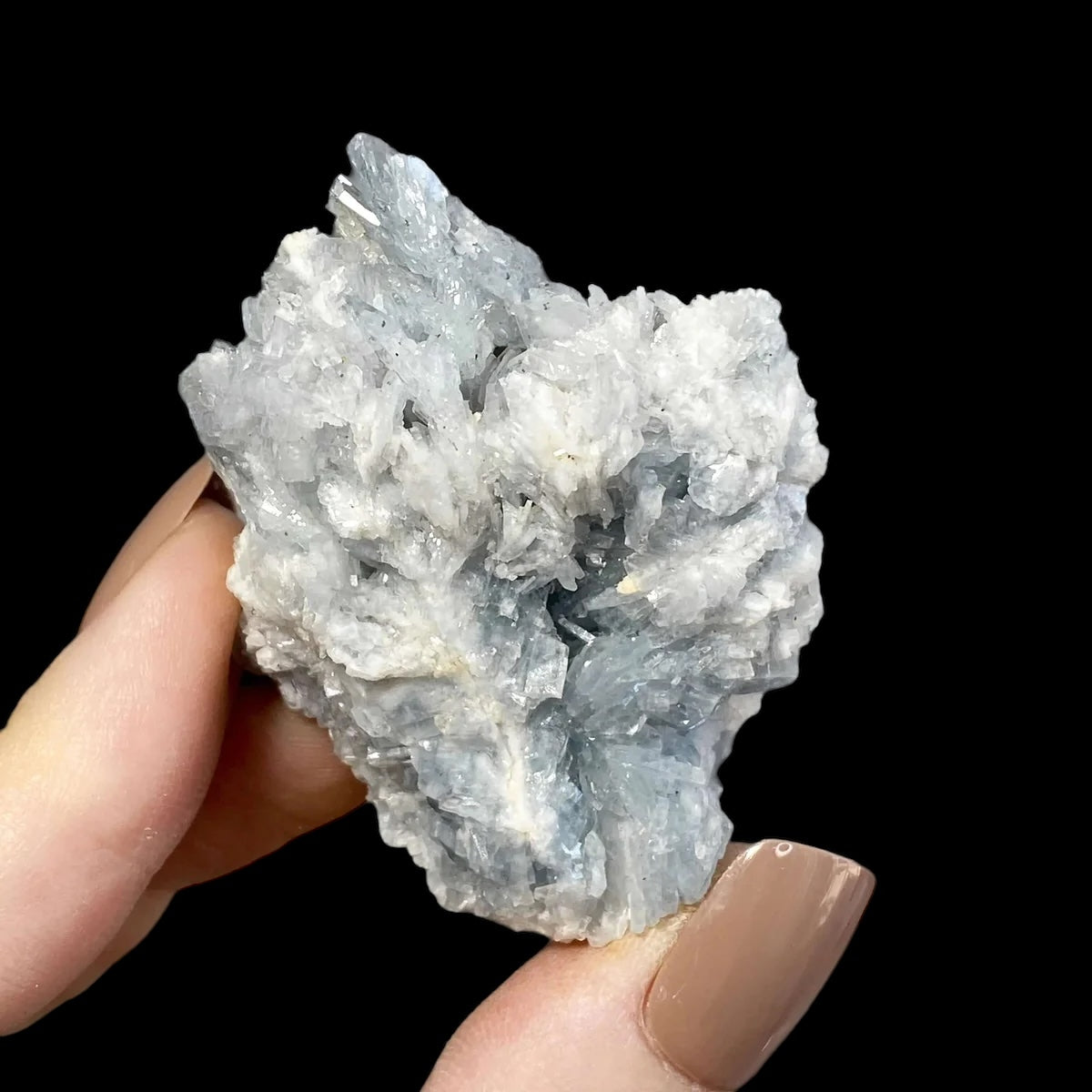 Blue Barite Crystal Cluster, Self Care Crystal factory