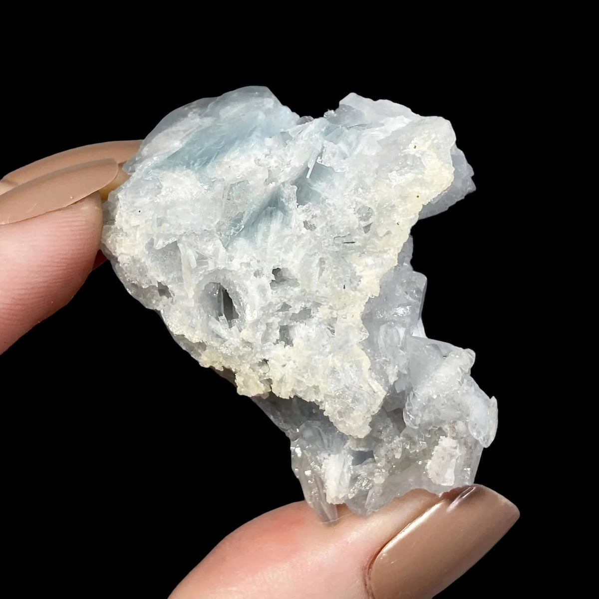 Blue Barite for Clarity and Spiritual Connection | Stock B Mooncat Crystals