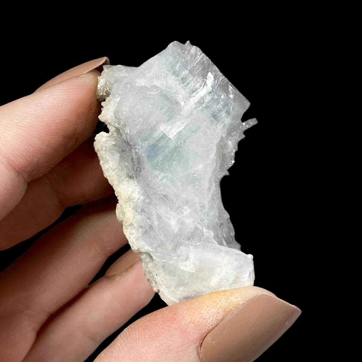 Blue Barite for Clarity and Spiritual Connection | Stock B Mooncat Crystals