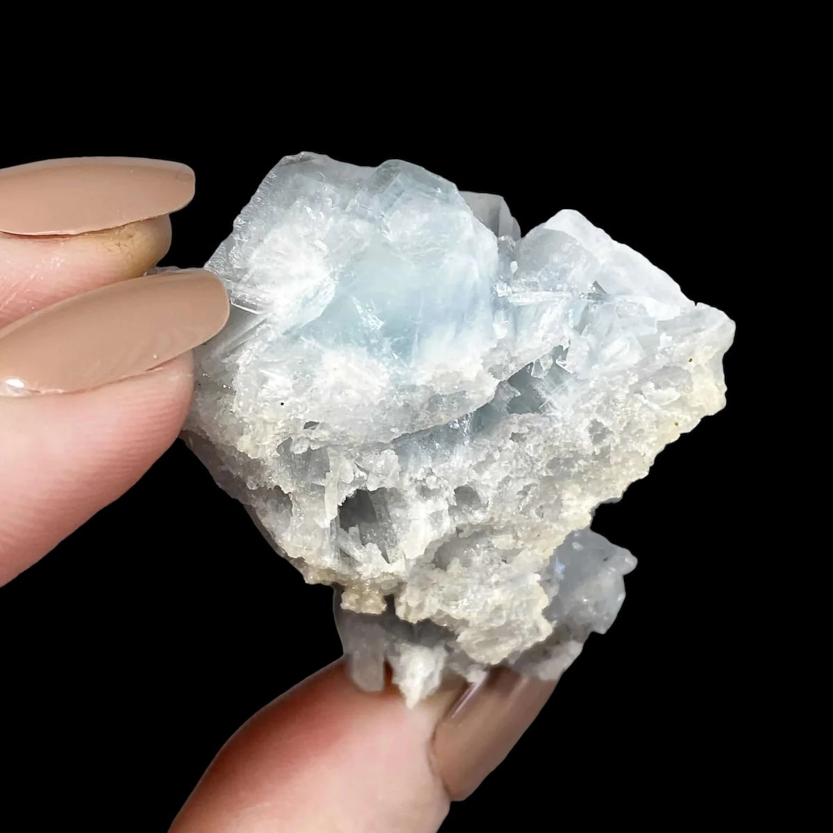 Blue Barite for Clarity and Spiritual Connection | Stock B Mooncat Crystals