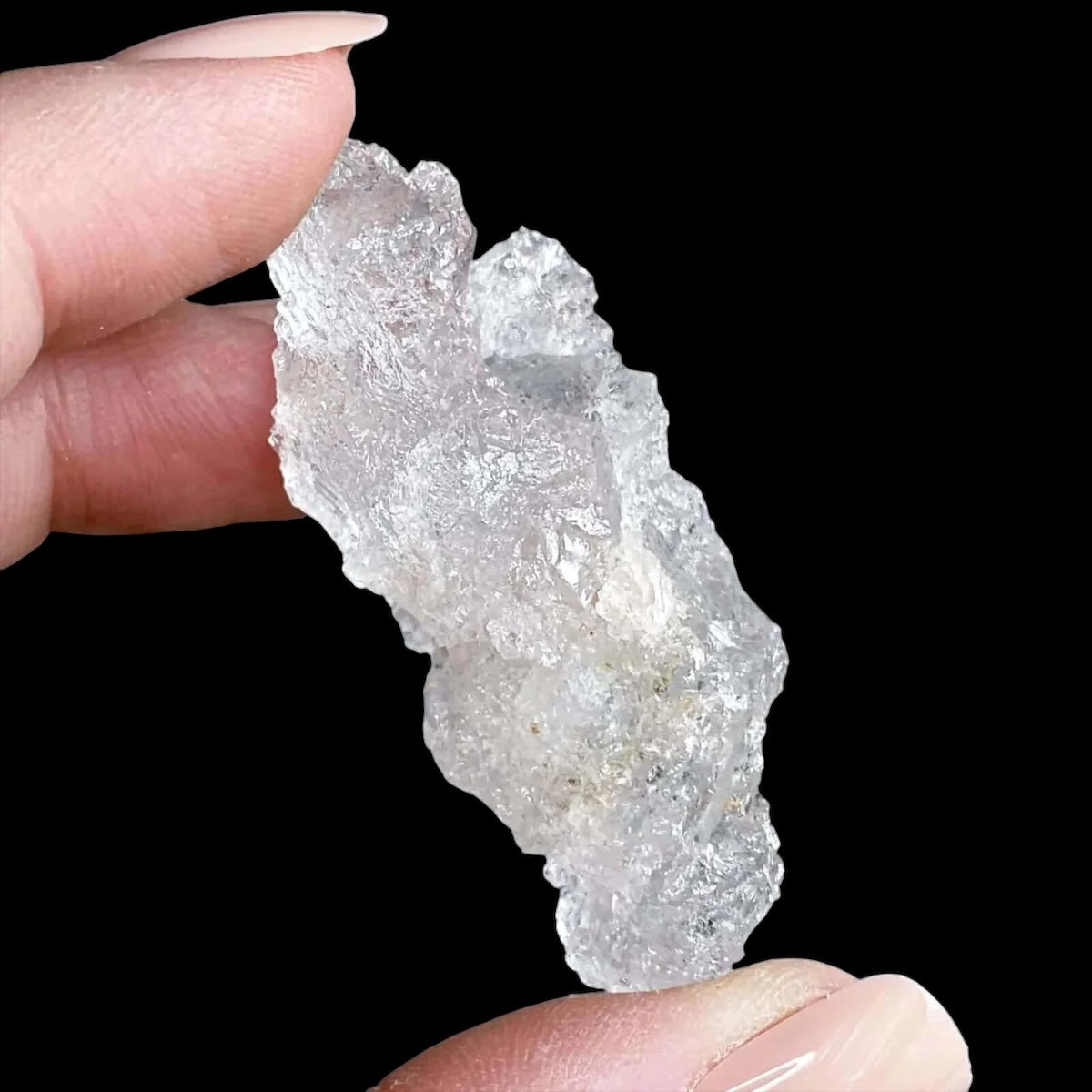 Brazilian Ice Quartz for Clarity and Transformation | Stock E Mooncat Crystals