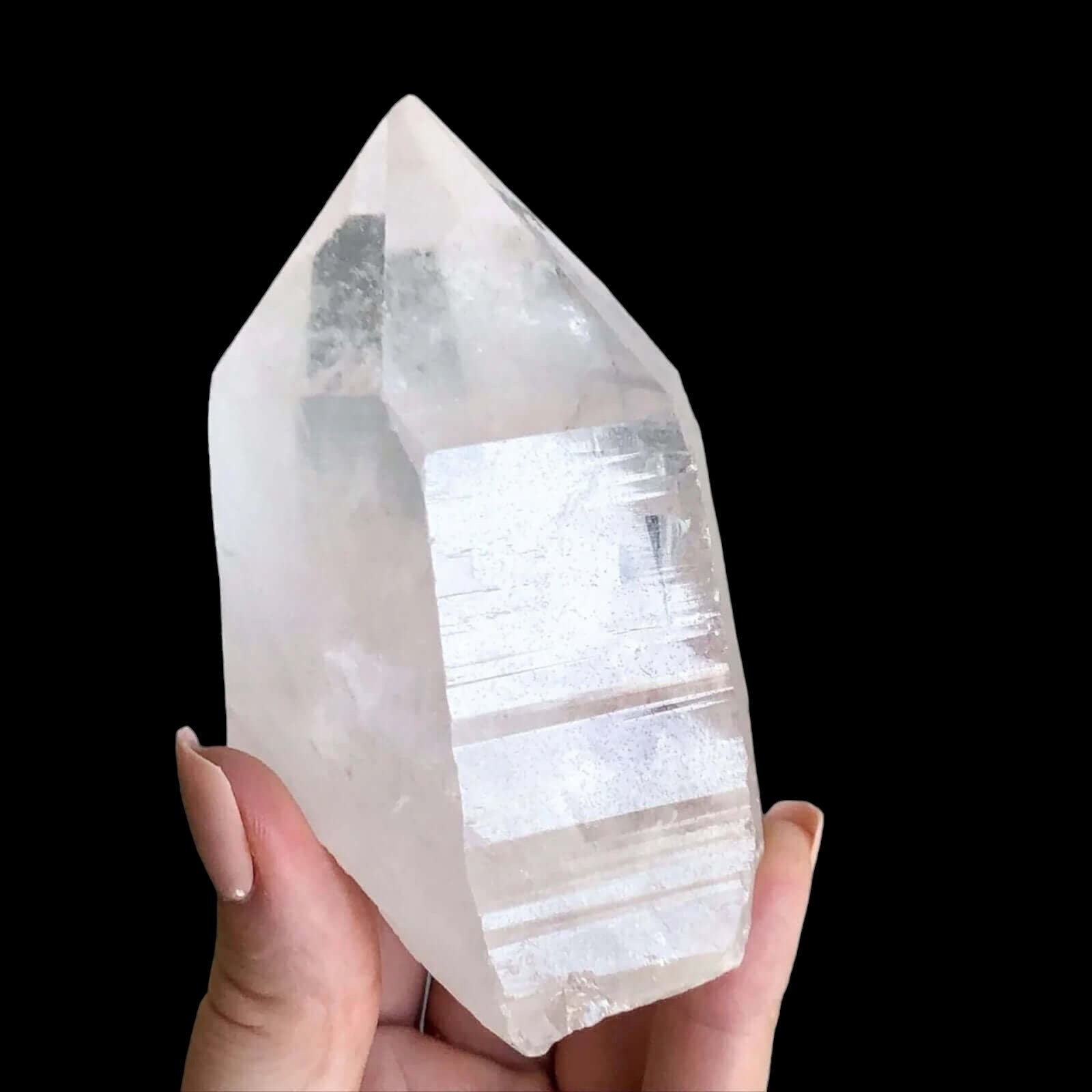 ENLIGHTENING + CONNECTING:: Brazilian Grade A Lemurian Quartz