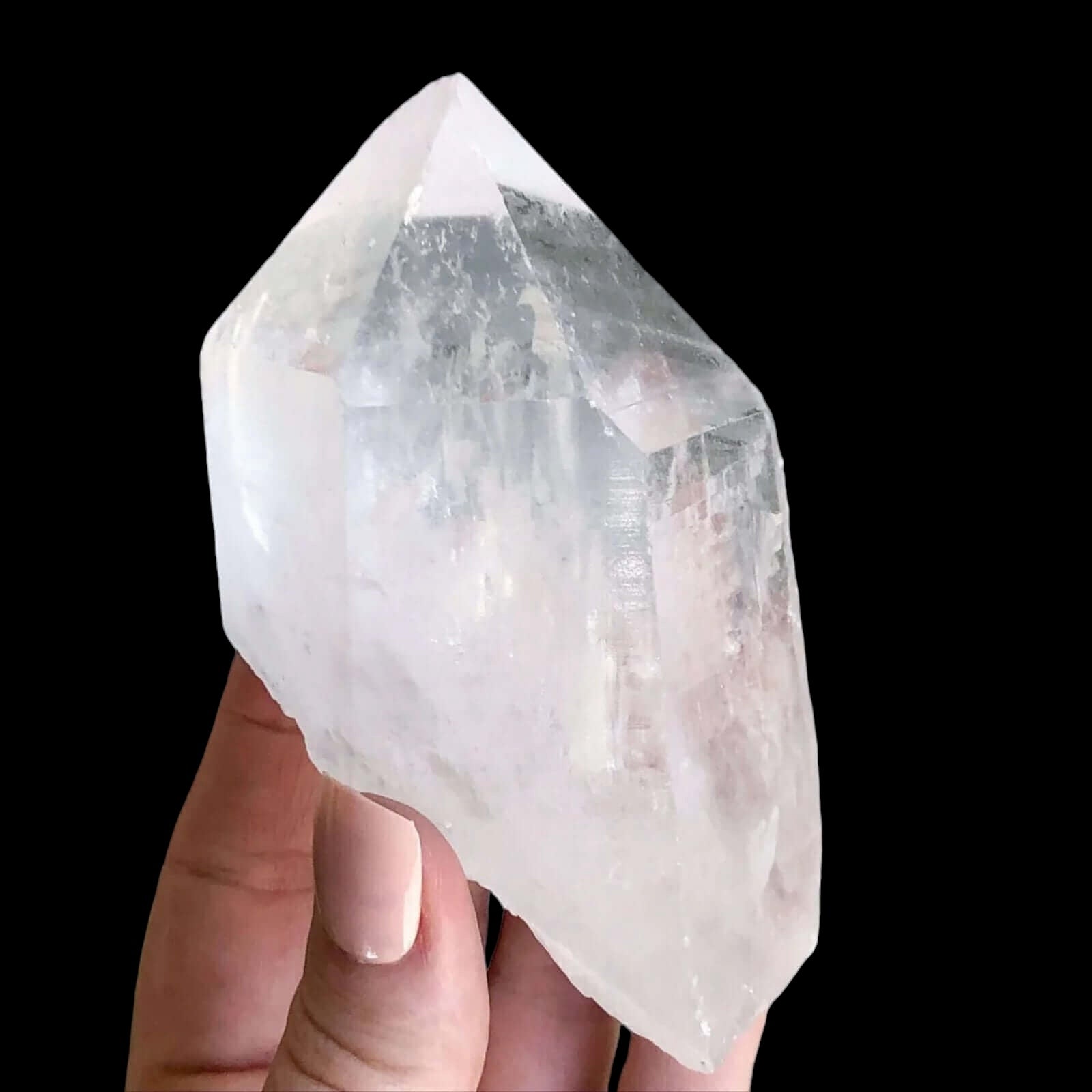 Brazilian Lemurian Quartz for Wisdom and Manifestation Mooncat Crystals