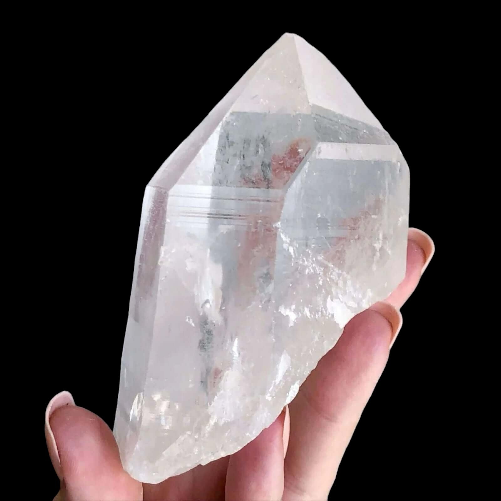 Brazilian Lemurian Quartz for Wisdom and Manifestation Mooncat Crystals