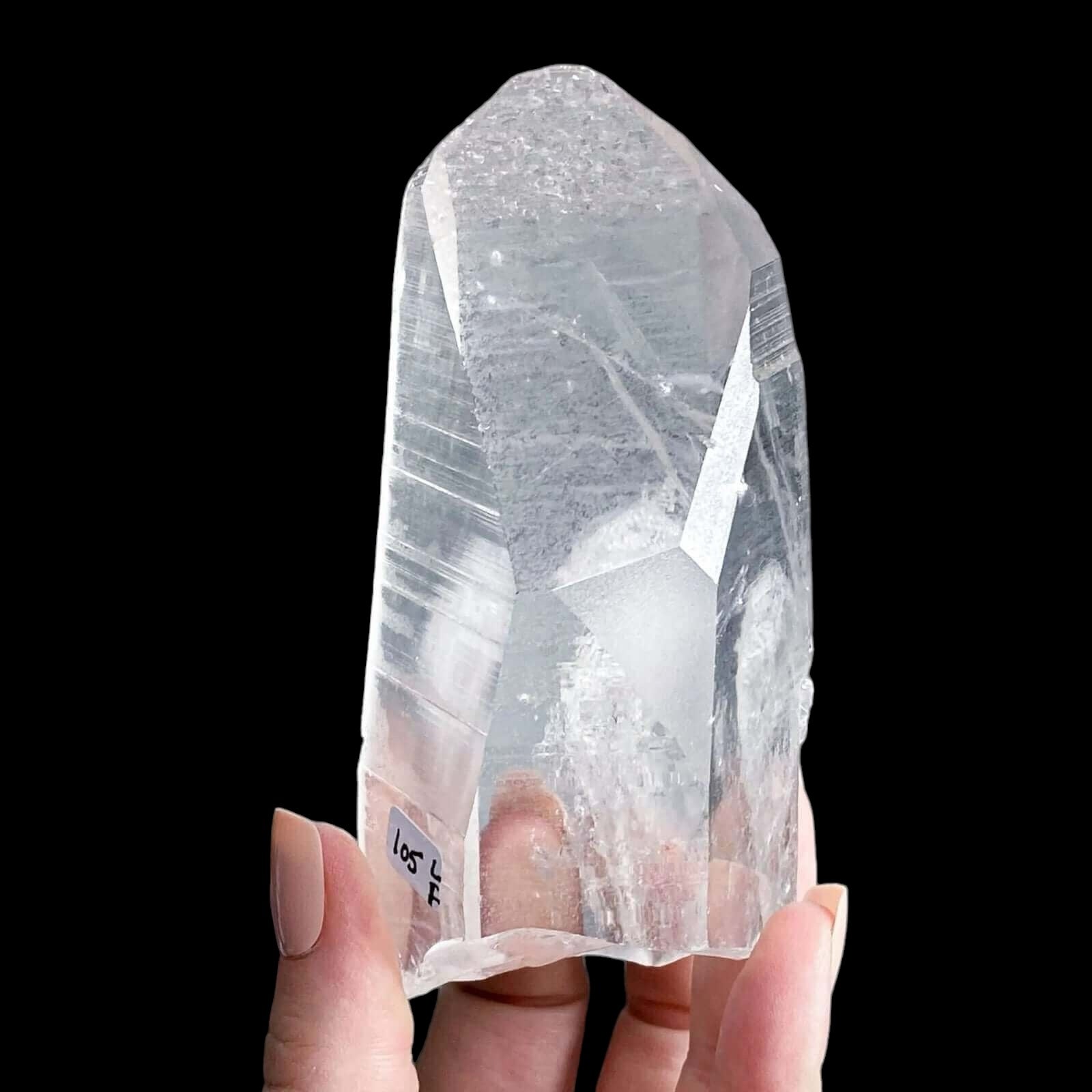 Brazilian Lemurian Quartz for Wisdom and Manifestation | Stock LF Mooncat Crystals