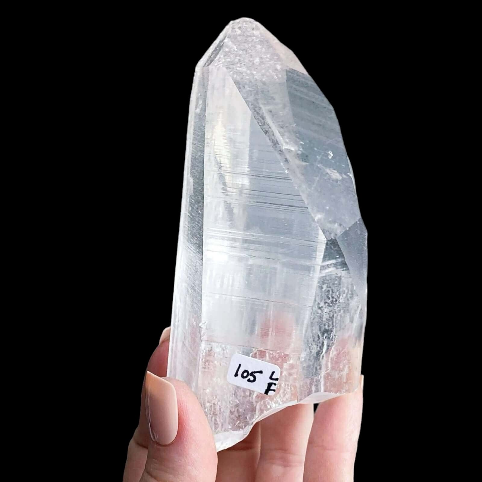 Brazilian Lemurian Quartz for Wisdom and Manifestation | Stock LF Mooncat Crystals