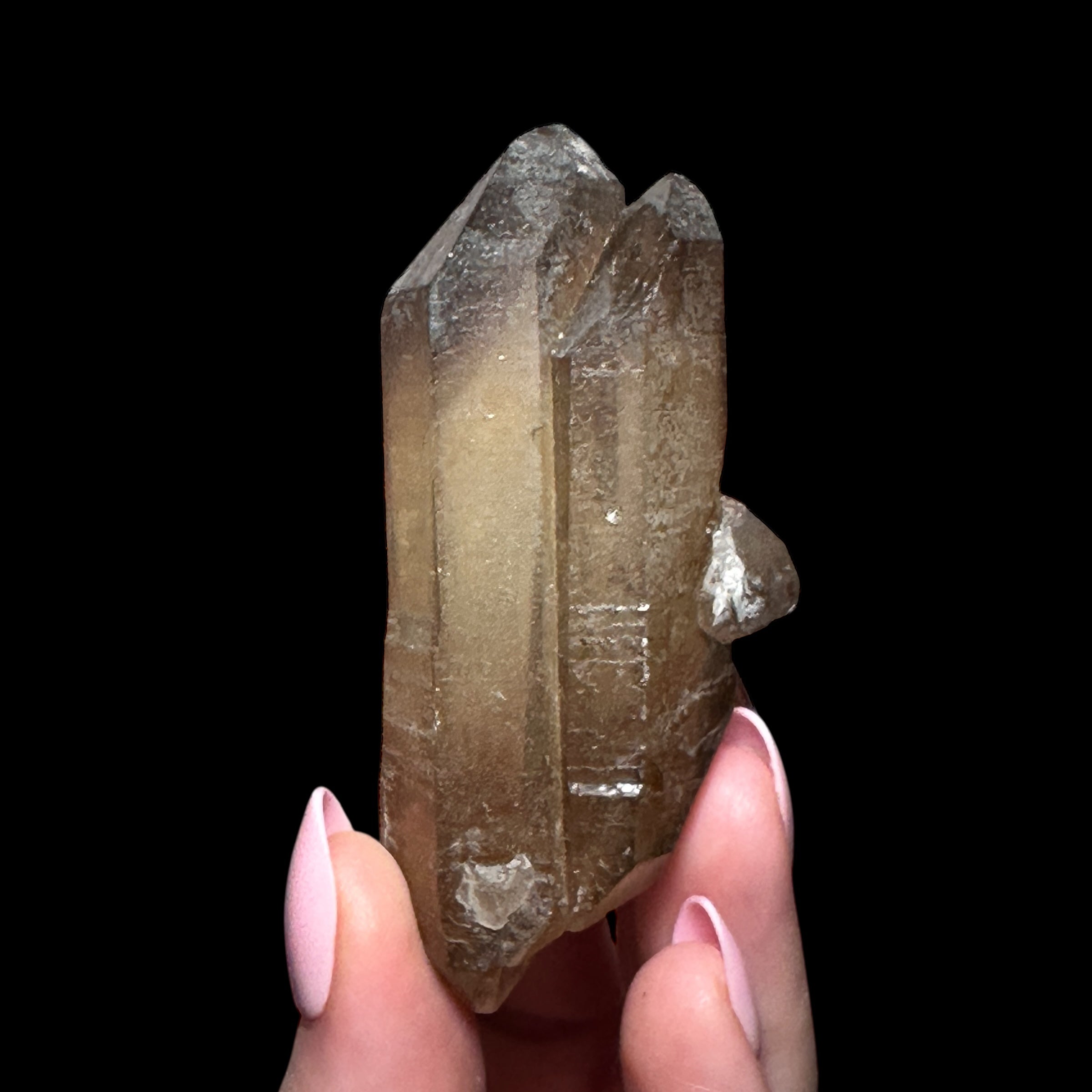 Natural Tantric Twin Citrine Points