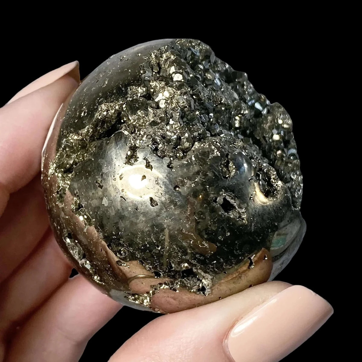 ABUNDANCE-ATTRACTING:: Peruvian Pyrite Sphere | Stock Y