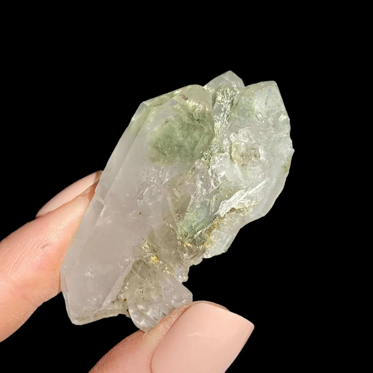 Chlorite-Included Quartz for Purification and Life Force Energy | Stock E Mooncat Crystals