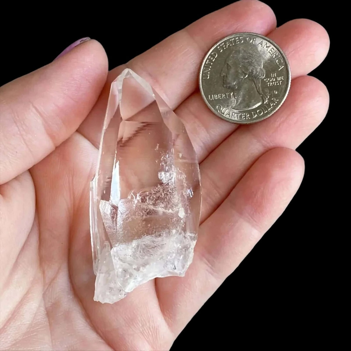 Colombian Lemurian Quartz for Spiritual Awakening | Stock J Mooncat Crystals