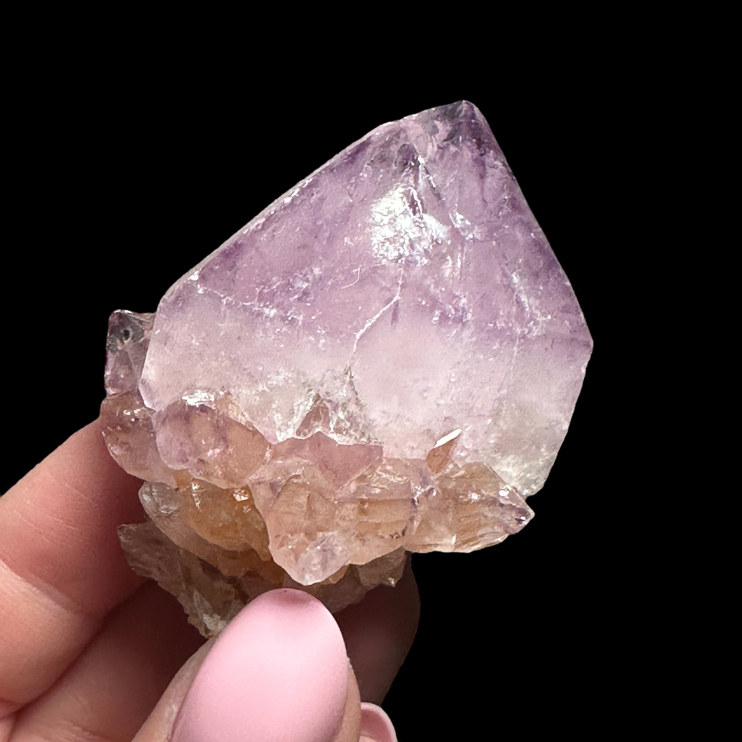 Spirit Quartz (Amethyst) for Harmony, Spiritual Growth, & Connection