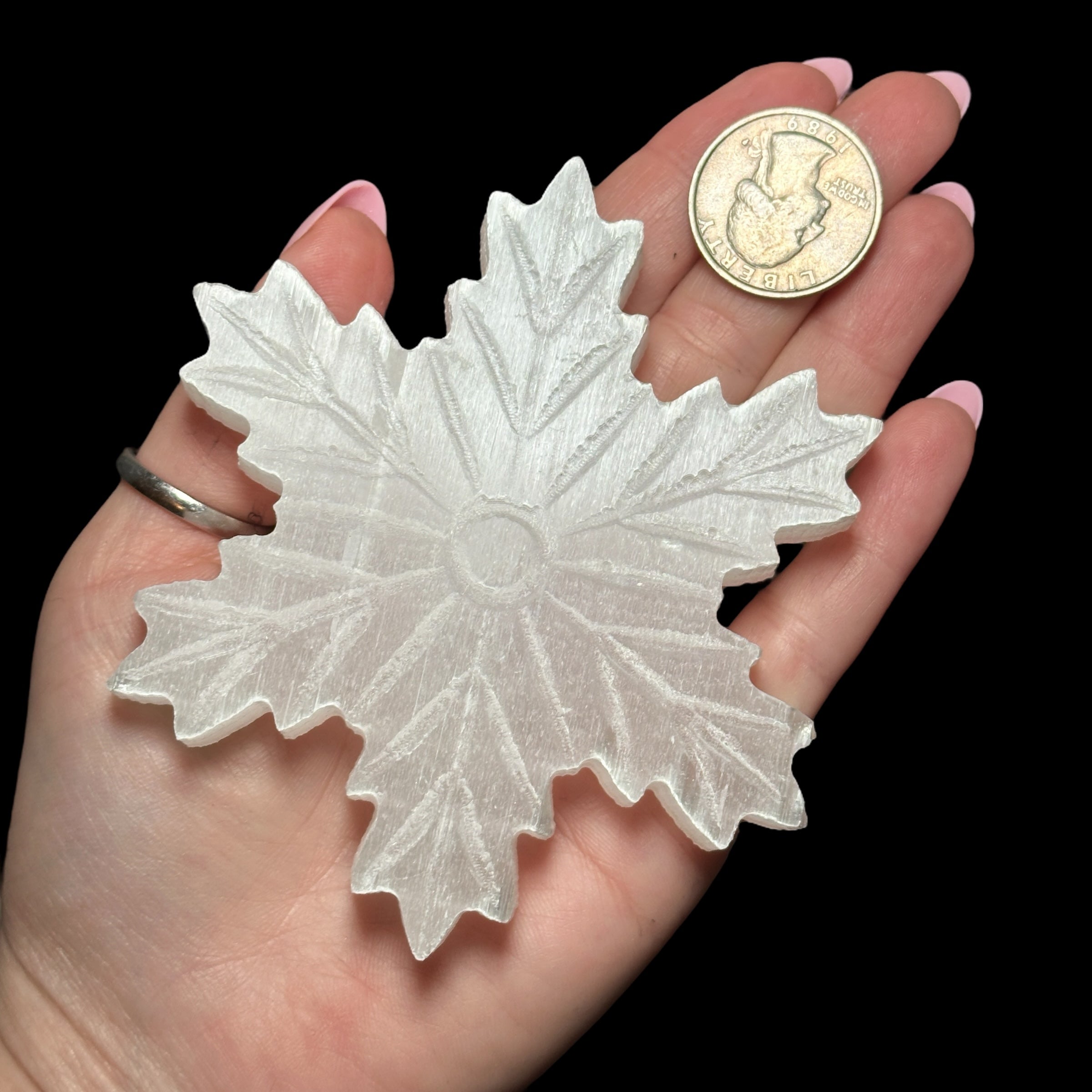 Selenite Snowflake