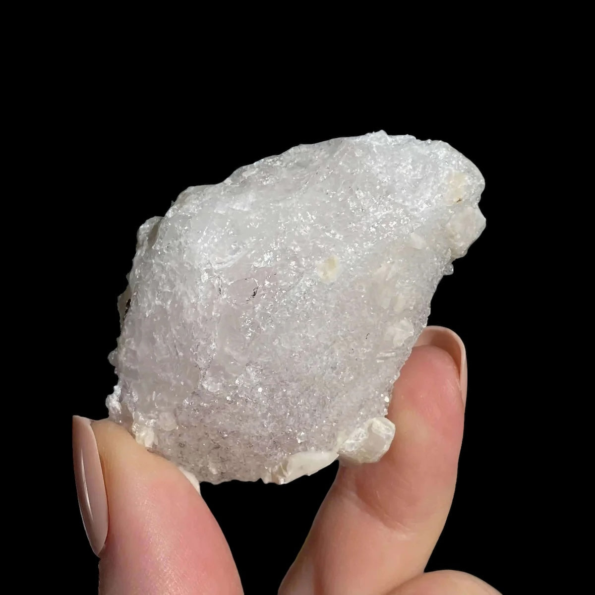 Druzy Pink Danburite with Calcite for Spiritual Connection and Emotional Healing | Stock JJ Mooncat Crystals