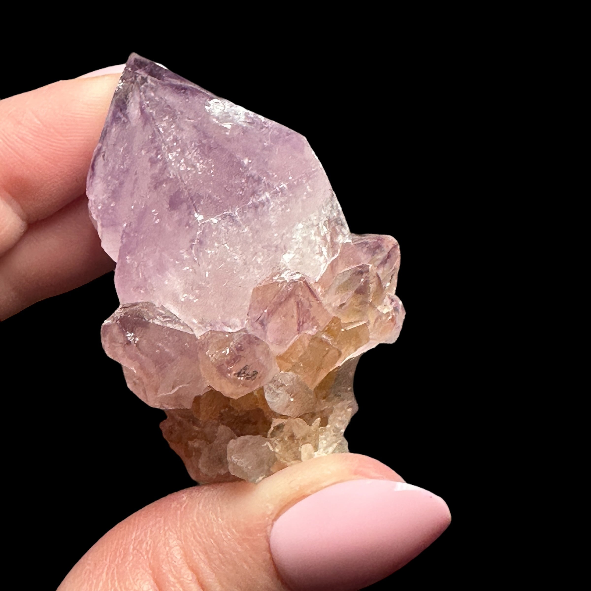 Spirit Quartz (Amethyst) for Harmony, Spiritual Growth, & Connection